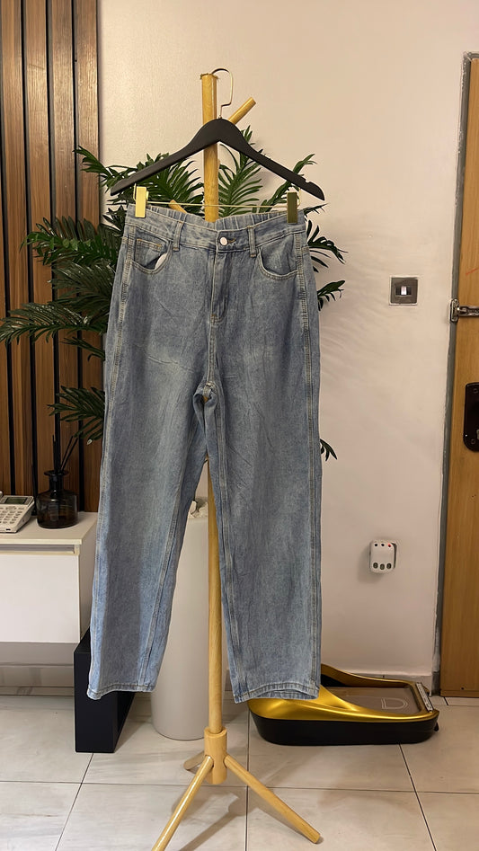 Blue Baggy Jeans