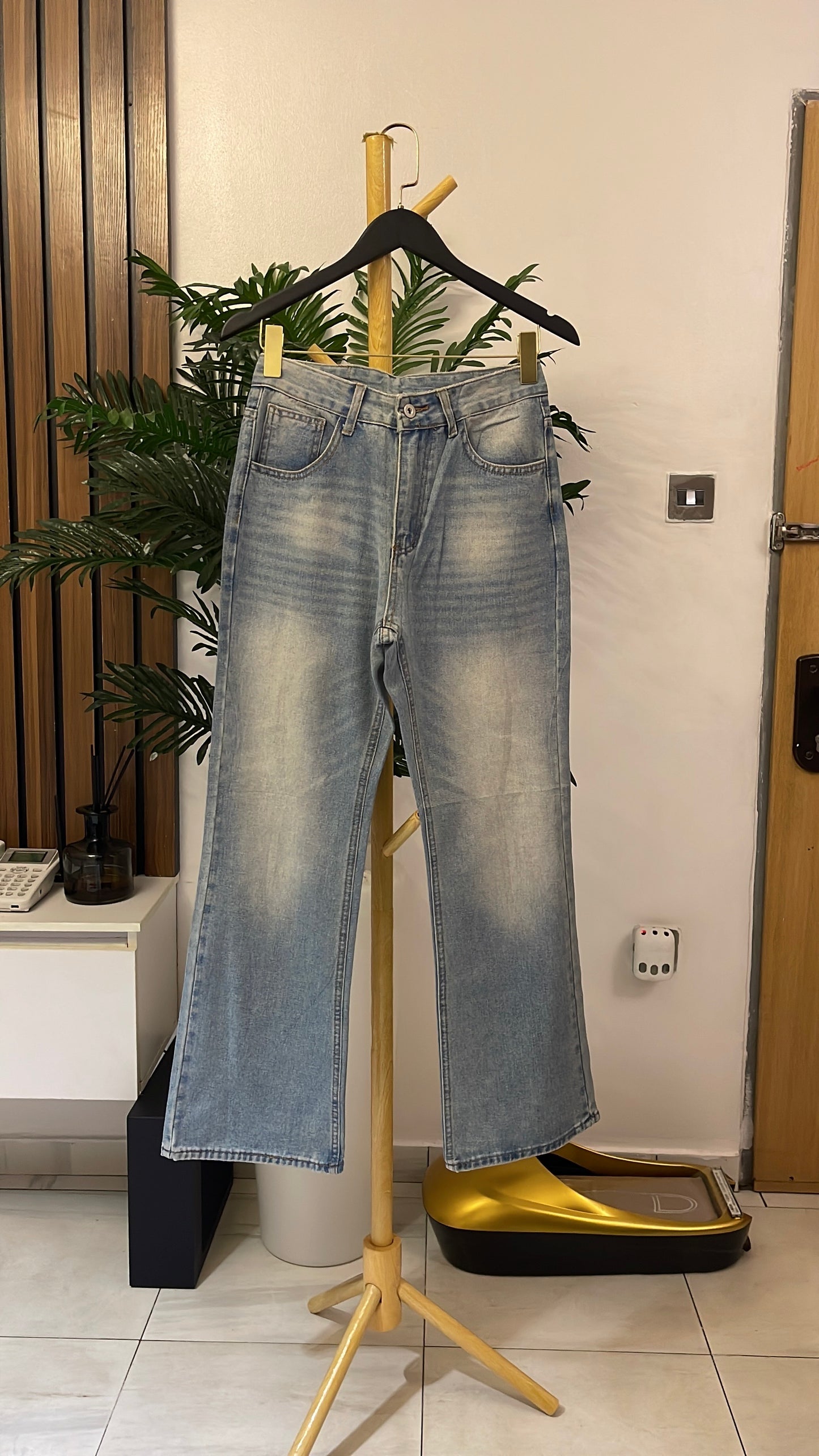 Blue Flare Jeans