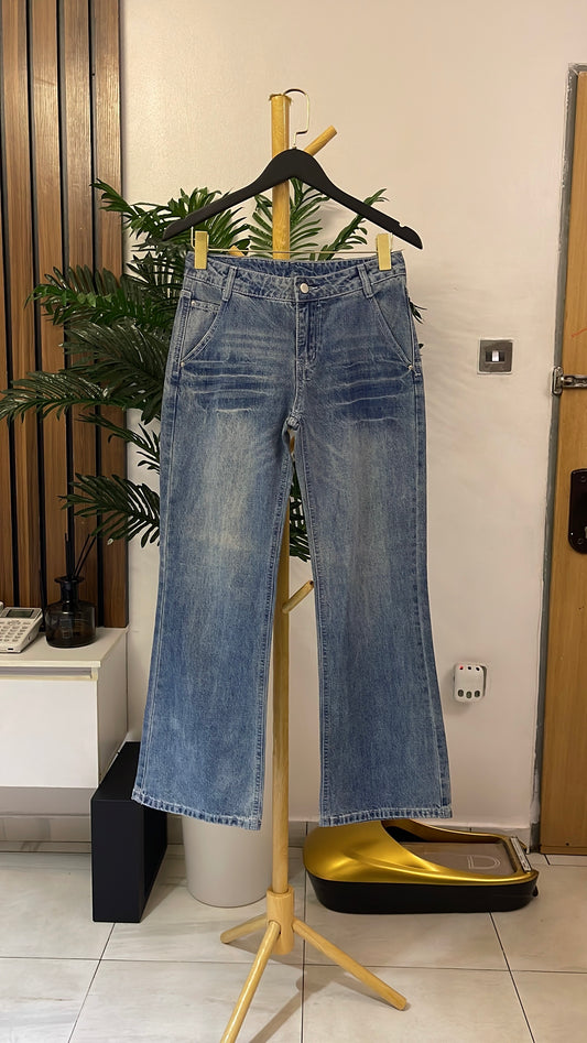 Blue Flare Jeans