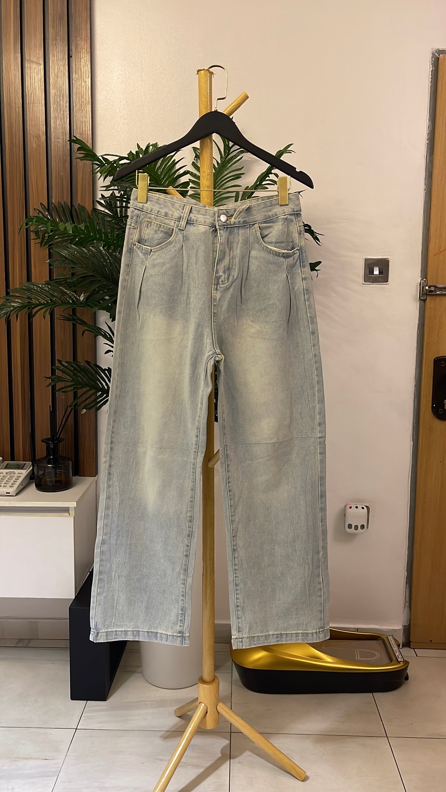 Blue Baggy Jeans