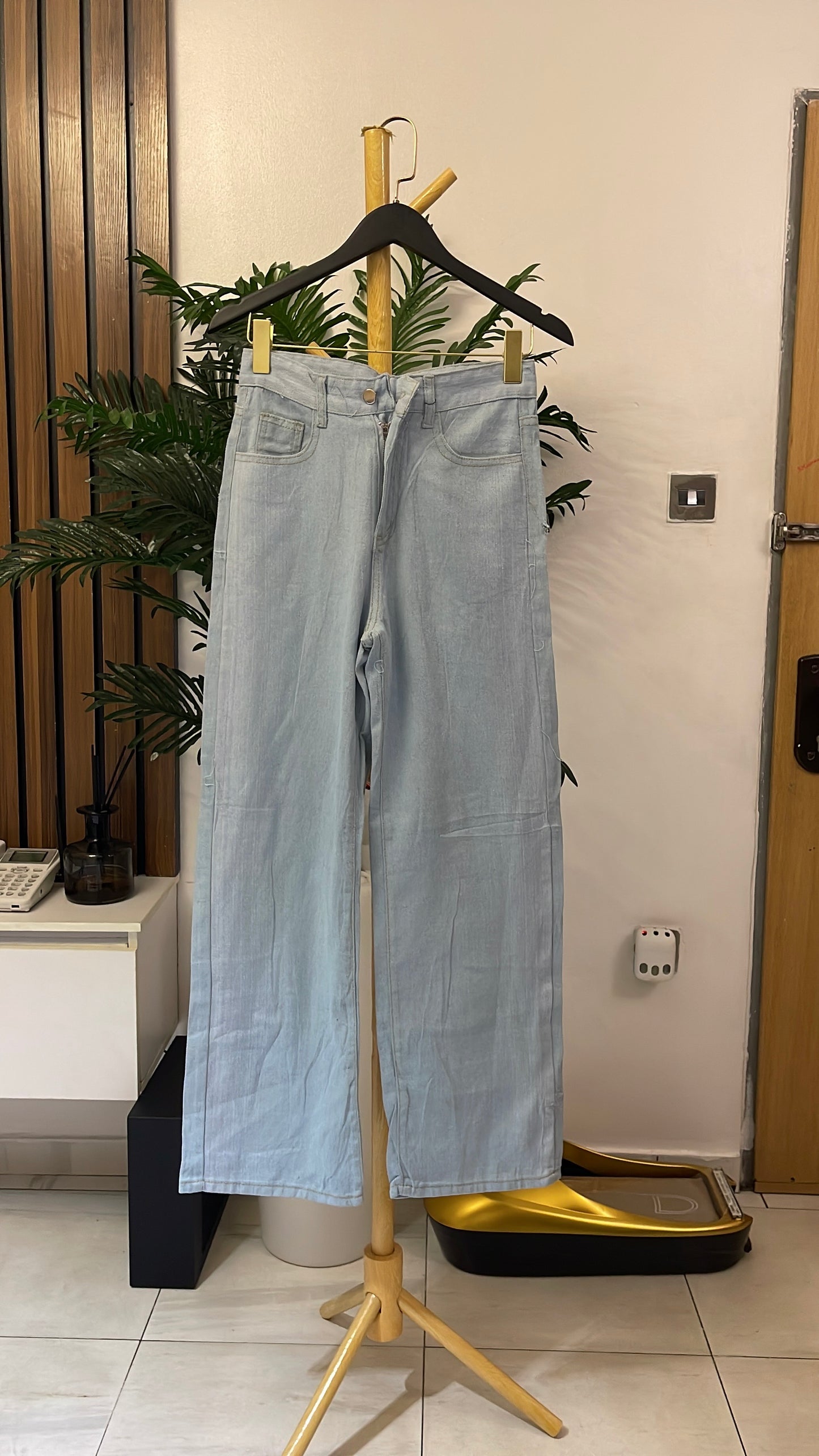 Blue Baggy Jeans